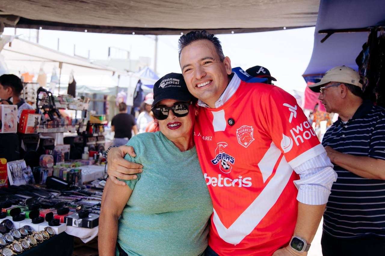 Recorre Bonilla el mercado de La Rayón en Juárez | La Opción de Chihuahua