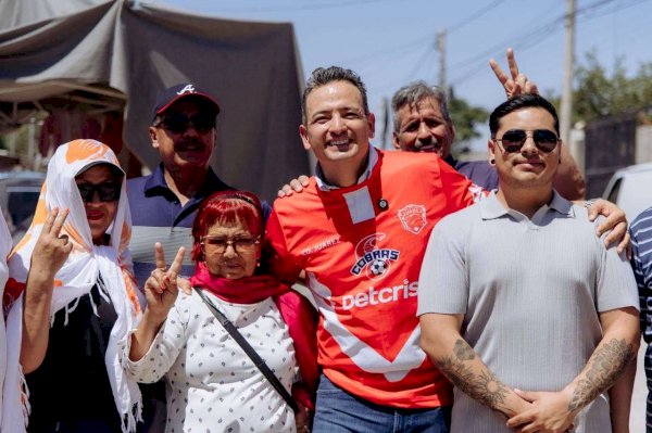 Recorre Bonilla el mercado de La Rayón en Juárez | La Opción de Chihuahua