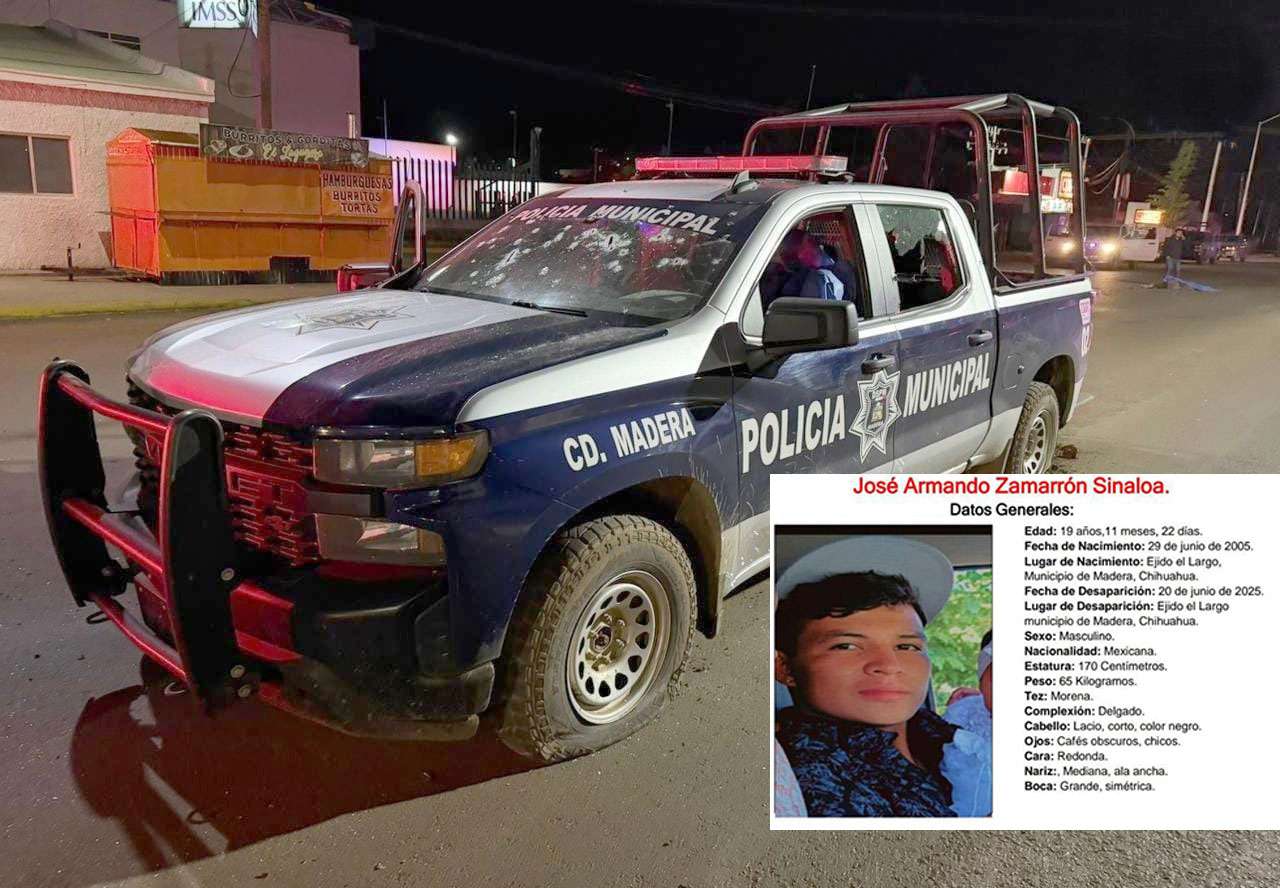 Identifican a civil que murió durante ejecución de 2 municipales en Madera