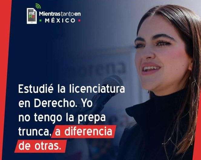 Acusan de problemas a Andrea Chávez para titularse en la UACJ