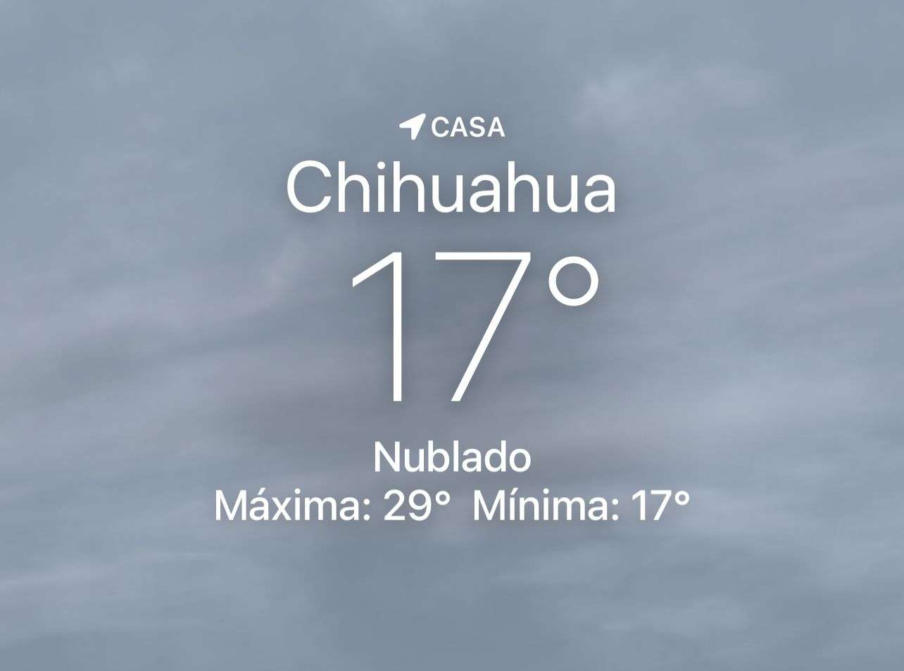 Se espera día nuboso con máxima de 29 grados centígrados