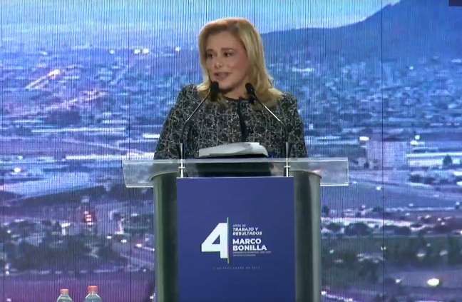 Encarga Maru a Bonilla resguardar el futuro de Chihuahua