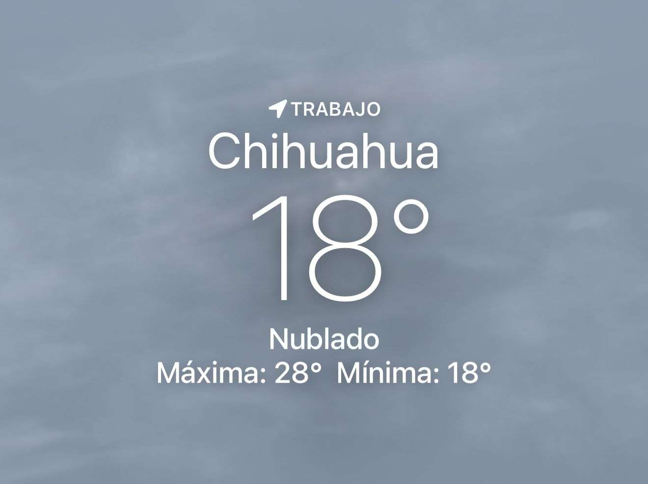 Sigue pronóstico de nubes y lluvia con temperatura de 28 grados centígrados