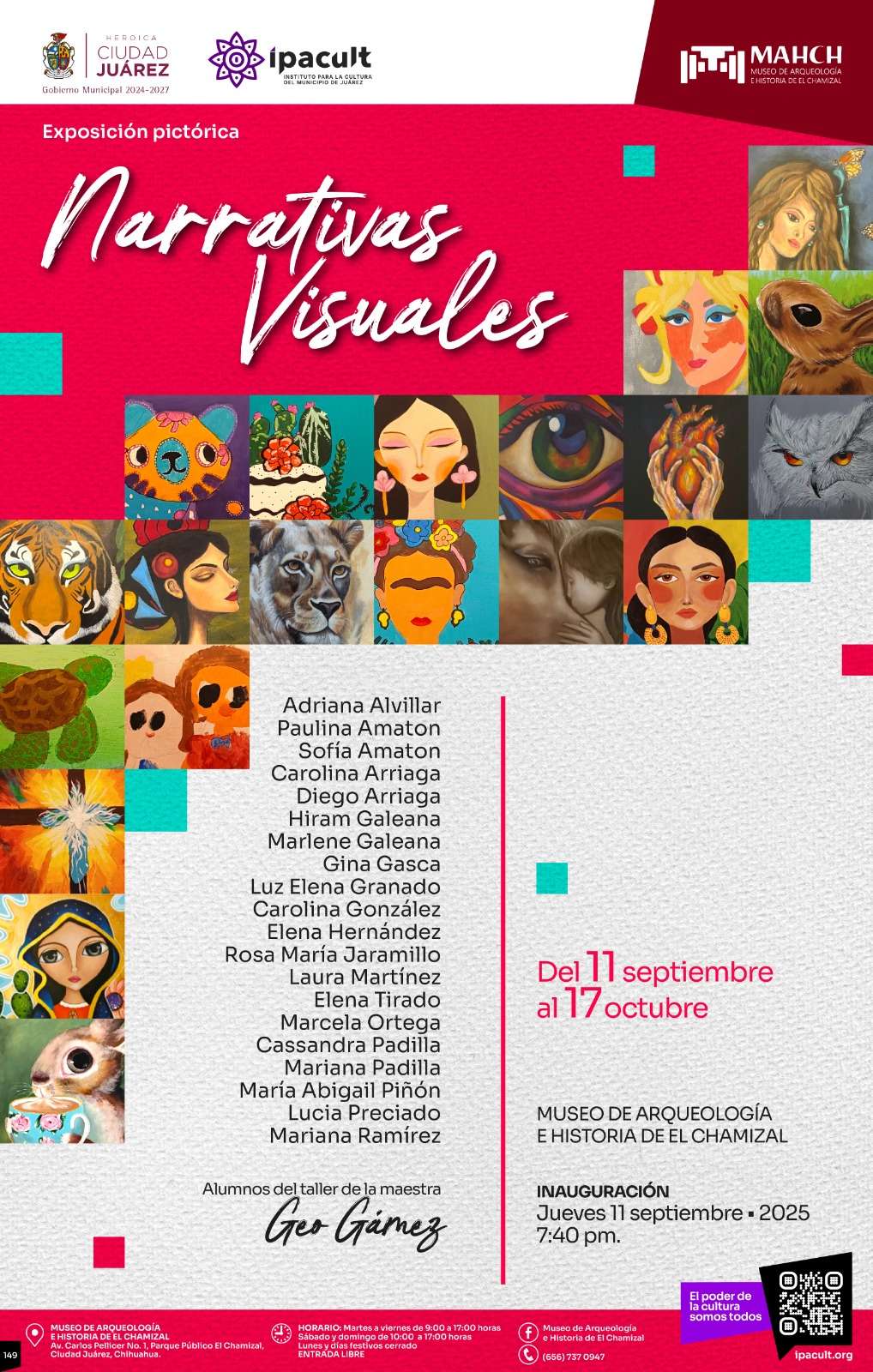 Inaugurarán exposición Narrativas Visuales en Museo de El Chamizal