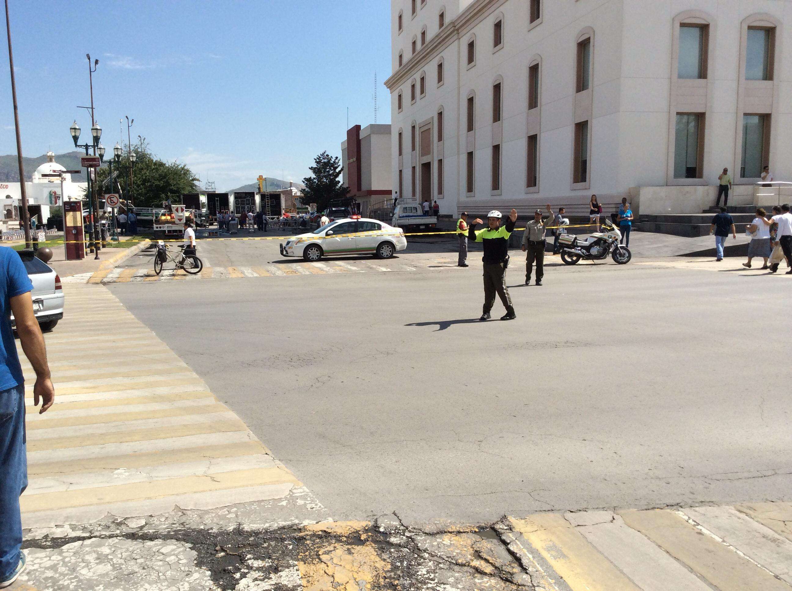 Cierran calles del Centro desde este martes por fiestas patrias