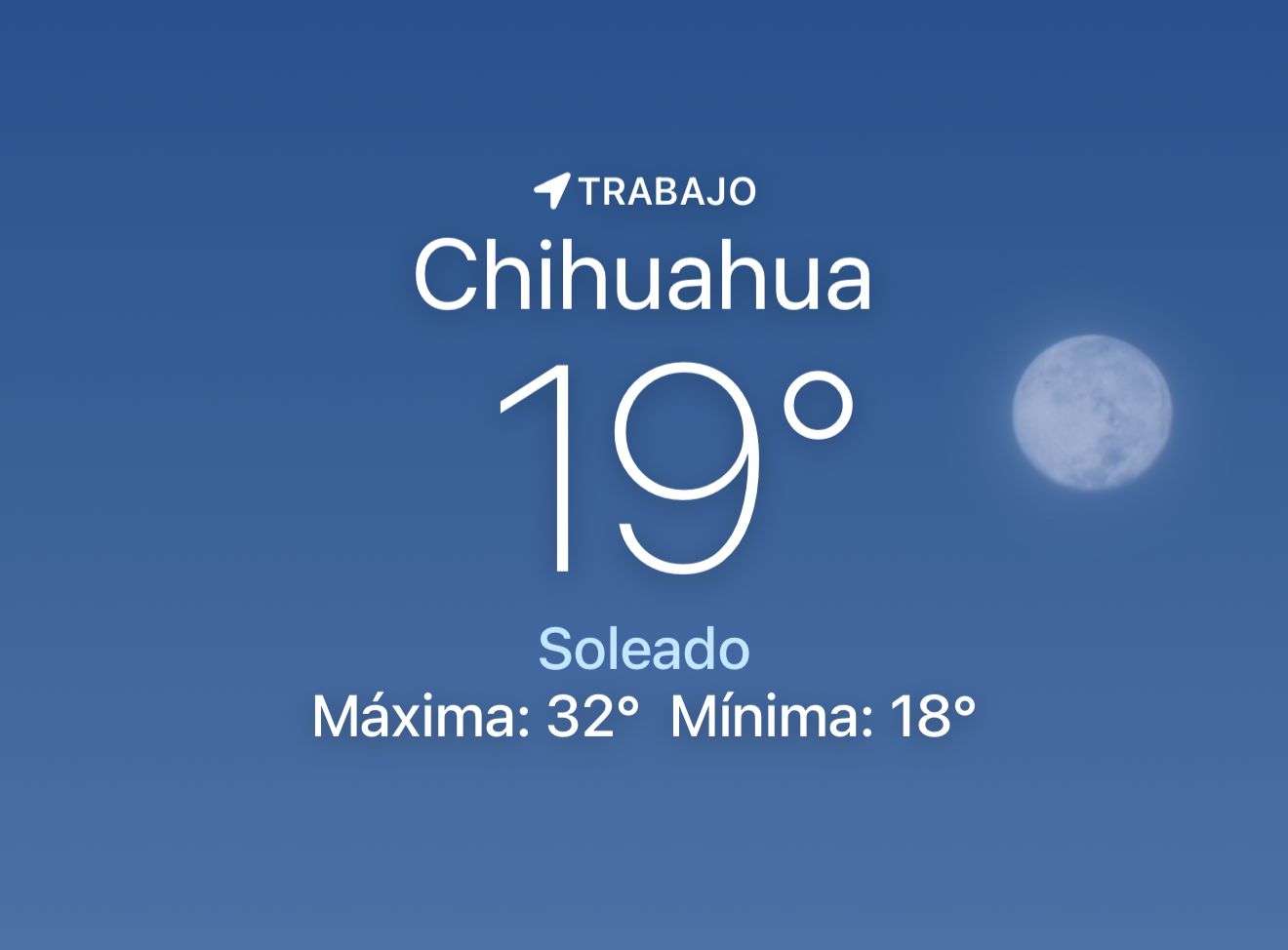 Se pronostica soleado y máxima de 32 grados centígrados 