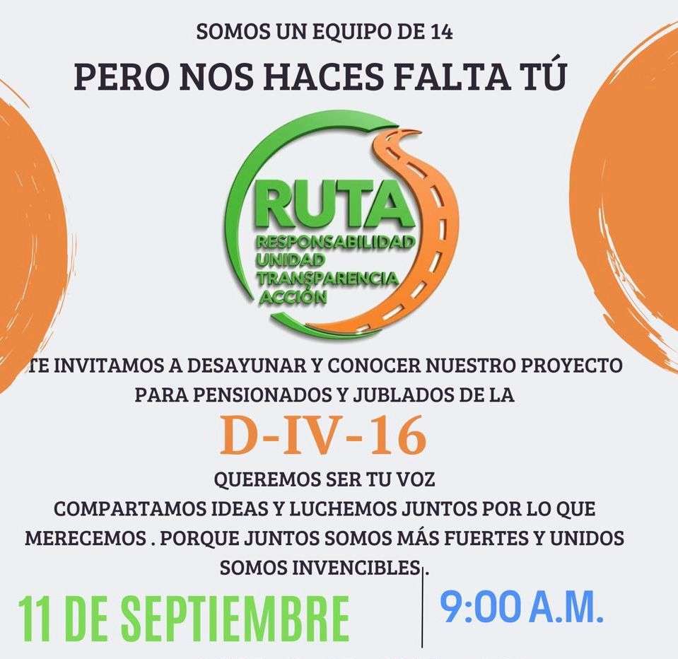 Denuncian uso de recursos en campaña de jubilados de la Sección 42