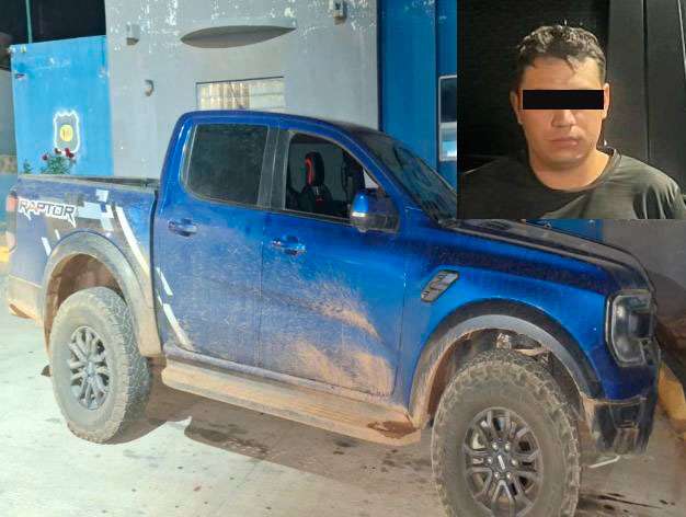 Cae en troca recién robada en Cuauhtémoc