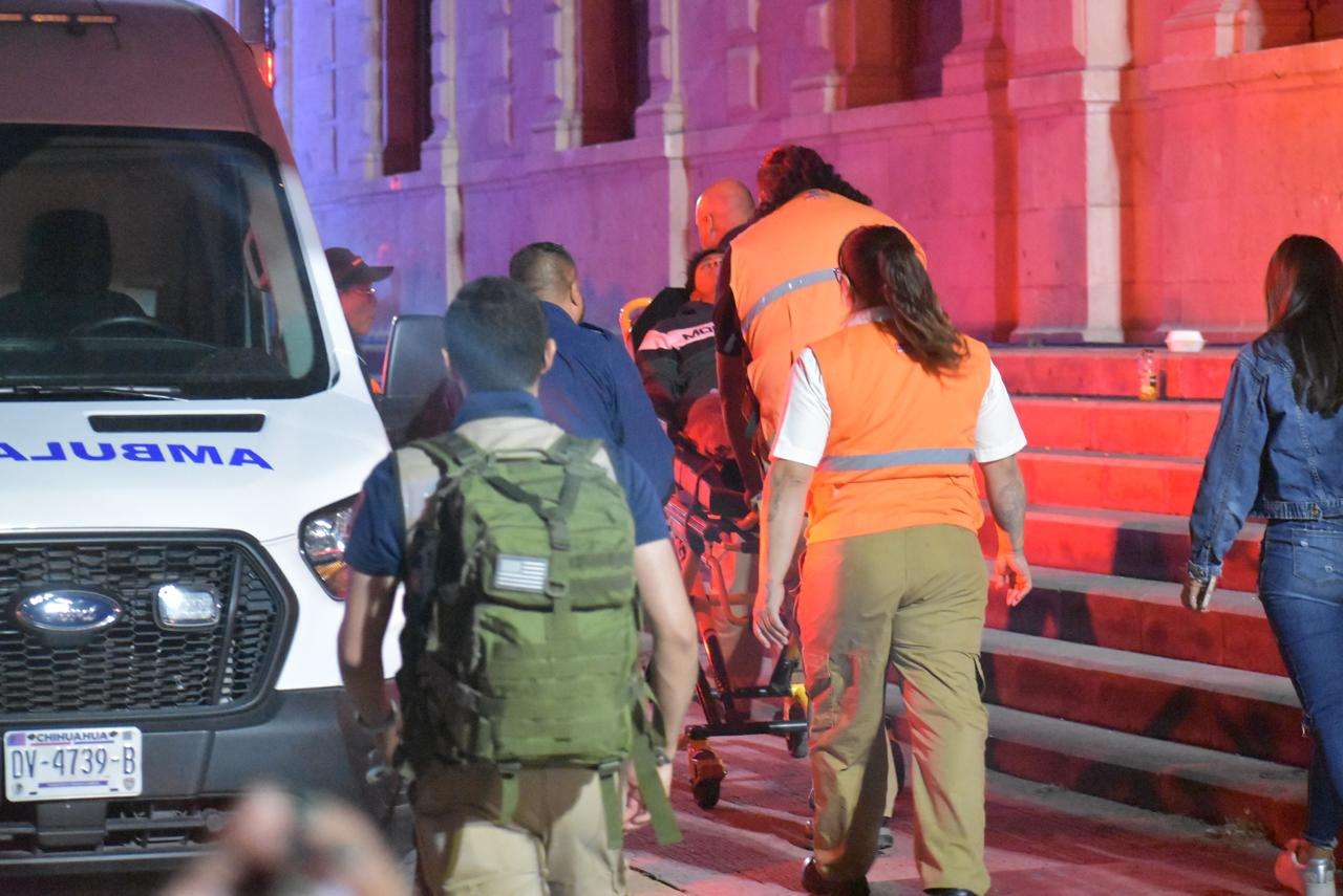 Se desmaya ahora un joven en conciertos del Ángel