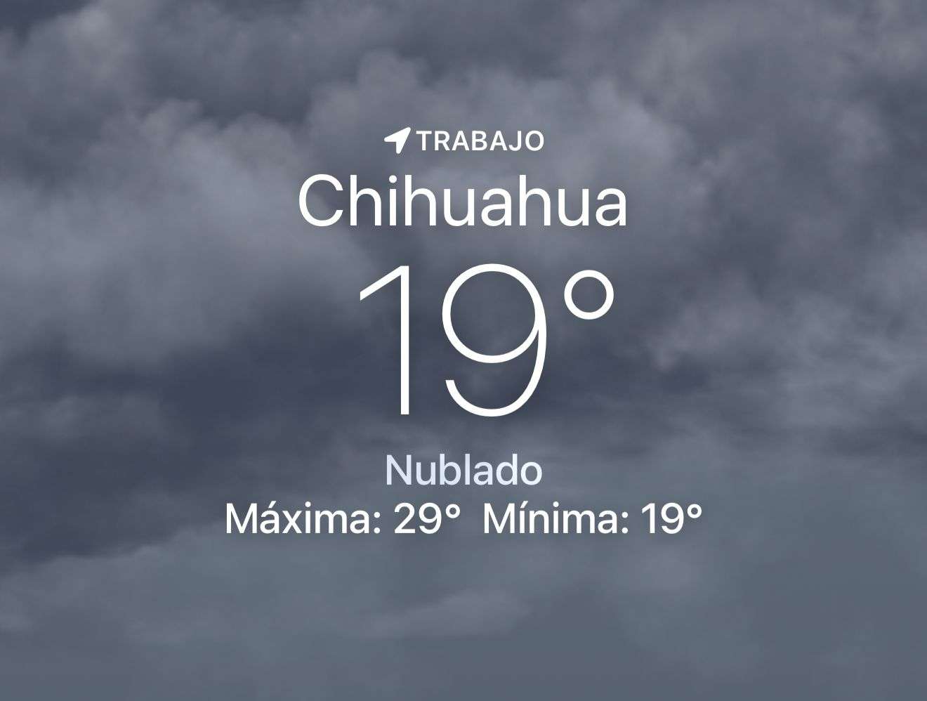Se espera día nuboso y posible lluvia ligera con 29 grados centígrados 