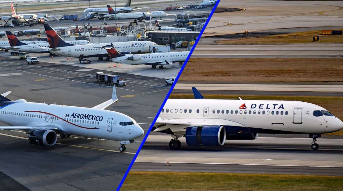 Rompen Delta y Aeroméxico por orden de EU

