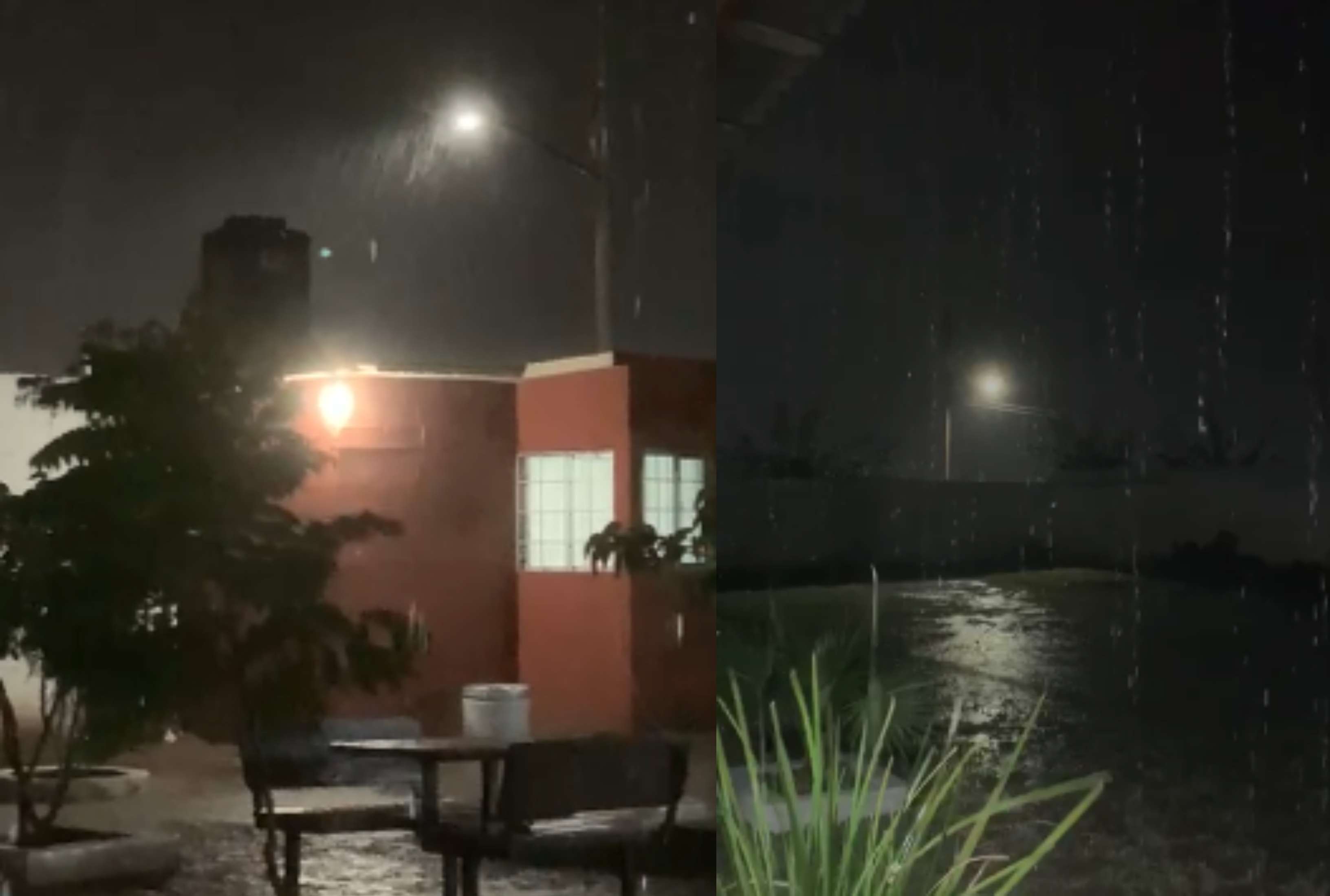 Cae tormenta al sur de la ciudad