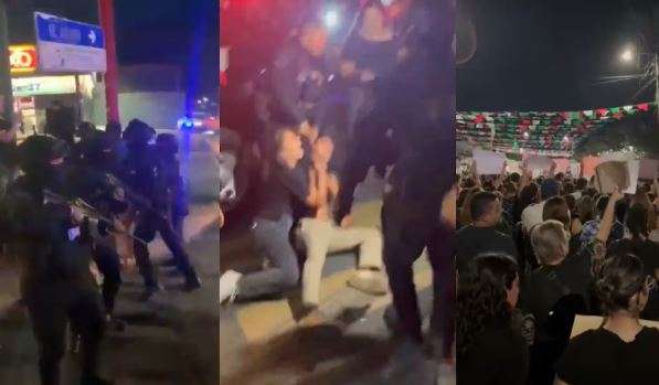 Revientan Grito por protesta de maltrato animal en Santa Catarina, Nuevo León 