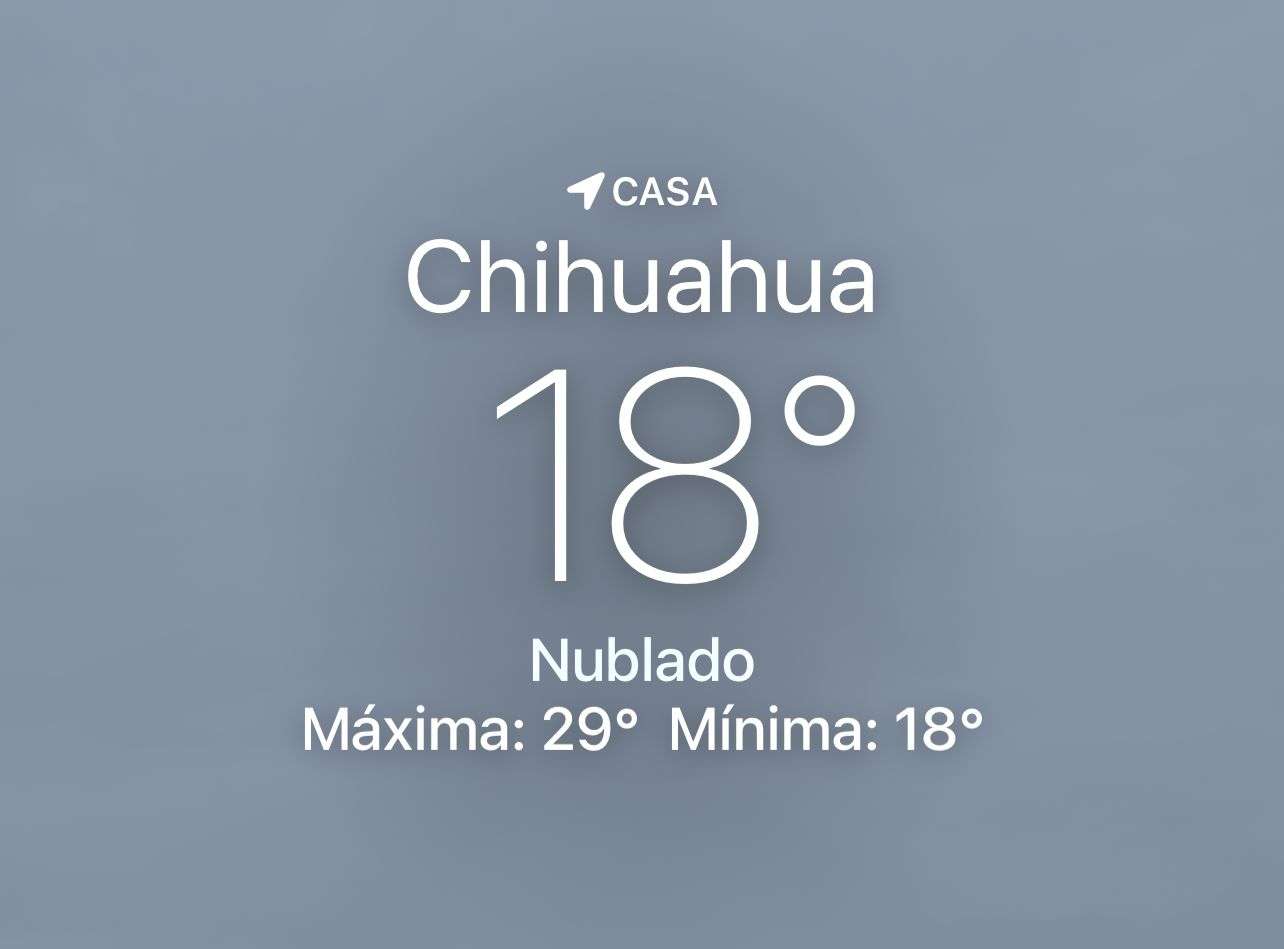Se espera día nuboso con máxima de 29 grados centígrados 