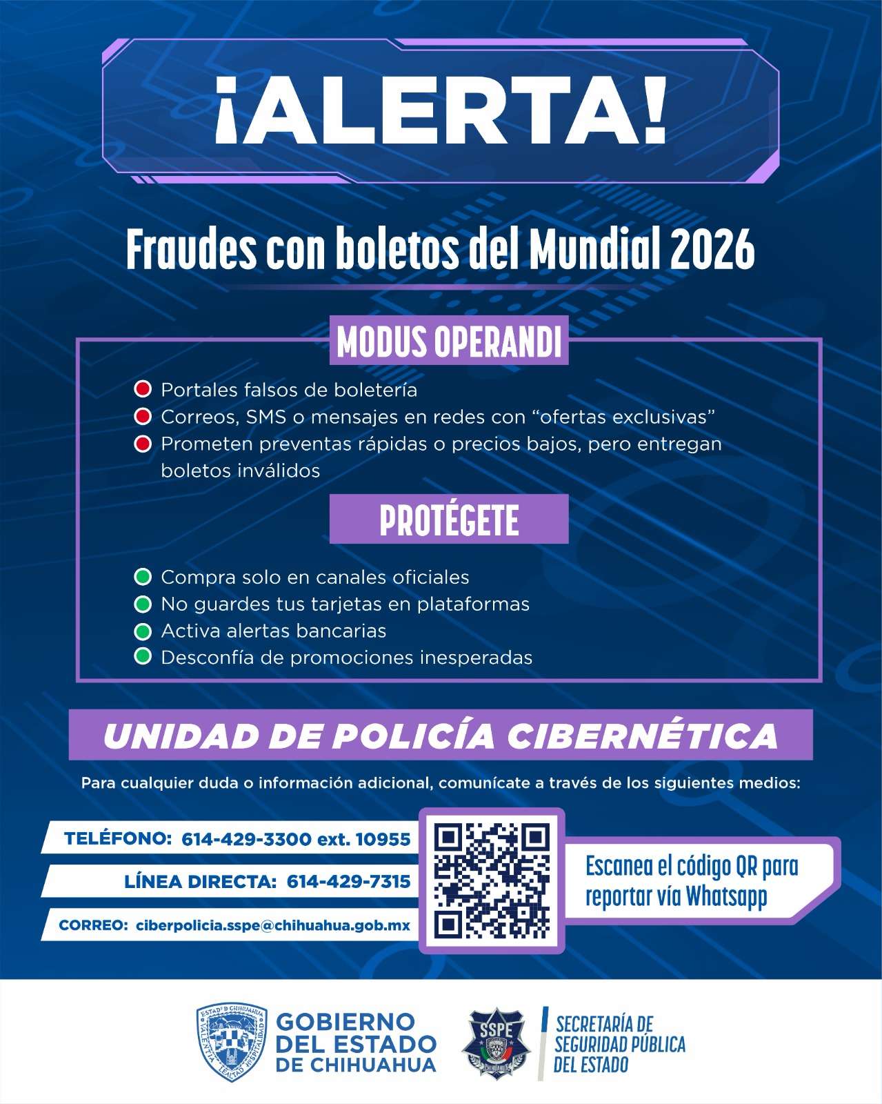 Alertan por fraudes de entradas para el Mundial de futbol 2026