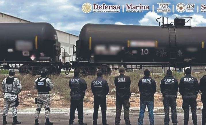 Investigan a militares y GN por huachicol en ferrotanques
