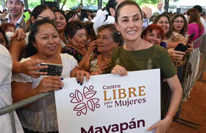 Reprocha Sheinbaum que opositores sigan calumniando a Amlo