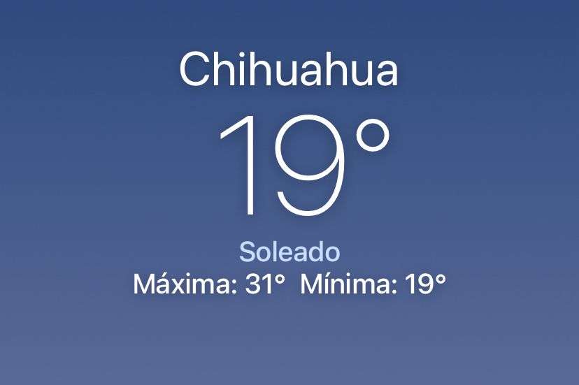 Prevén un domingo caluroso con máxima de 31°C
