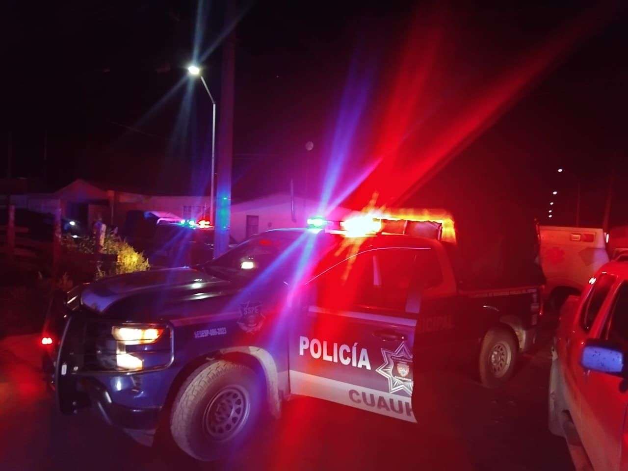 Hieren a dos por riña entre borrachos en Cuauhtémoc