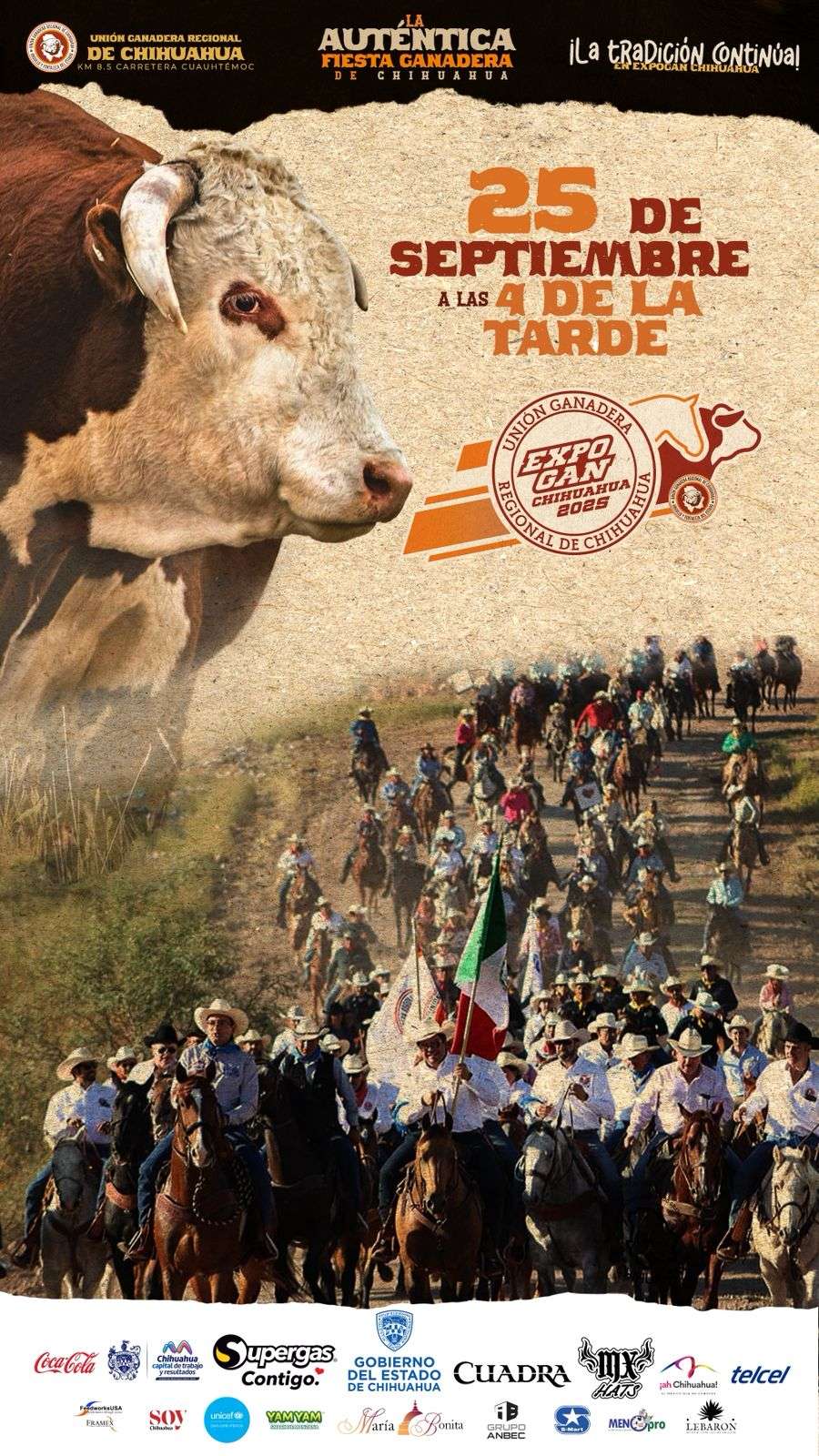 Inicia Expogan Chihuahua 2025 con su tradicional cabalgata | La Opción ...