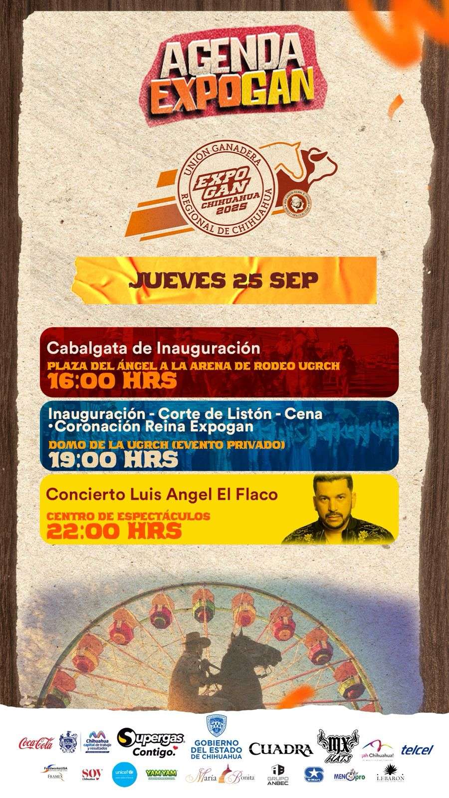 Inicia Expogan Chihuahua 2025 con su tradicional cabalgata | La Opción ...