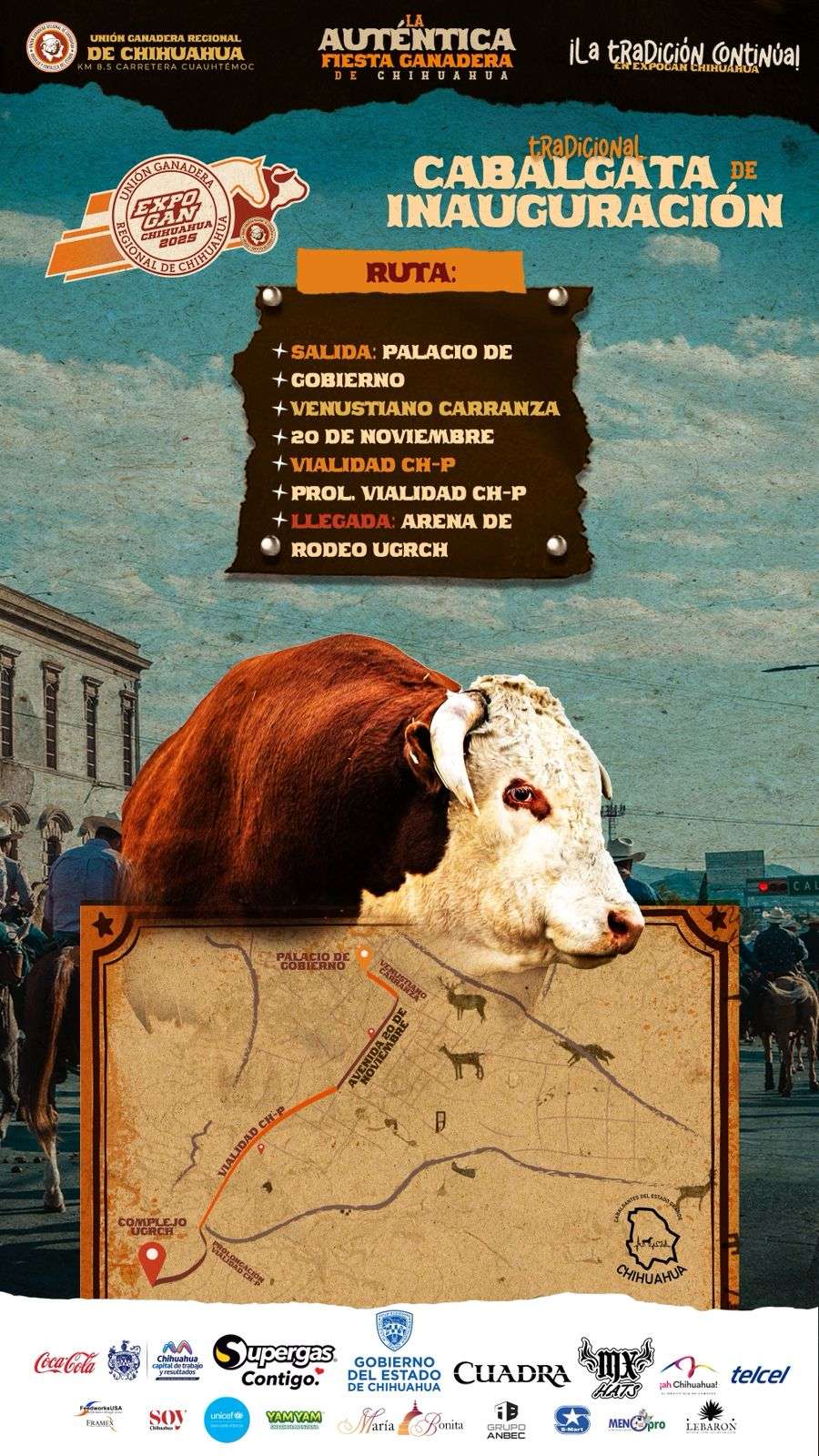 Inicia Expogan Chihuahua 2025 con su tradicional cabalgata | La Opción ...
