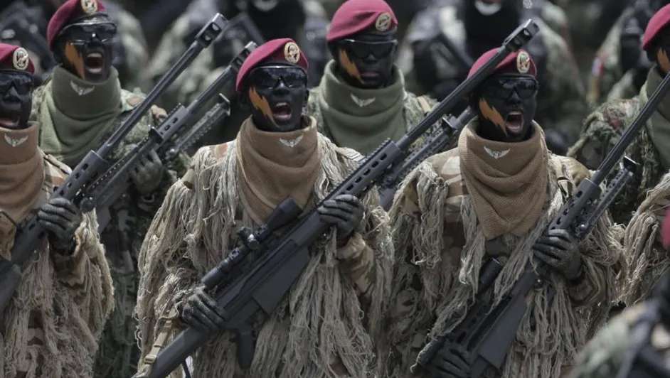 Exhiben maquinaria especializada para desactivar minas en Tierra Caliente
