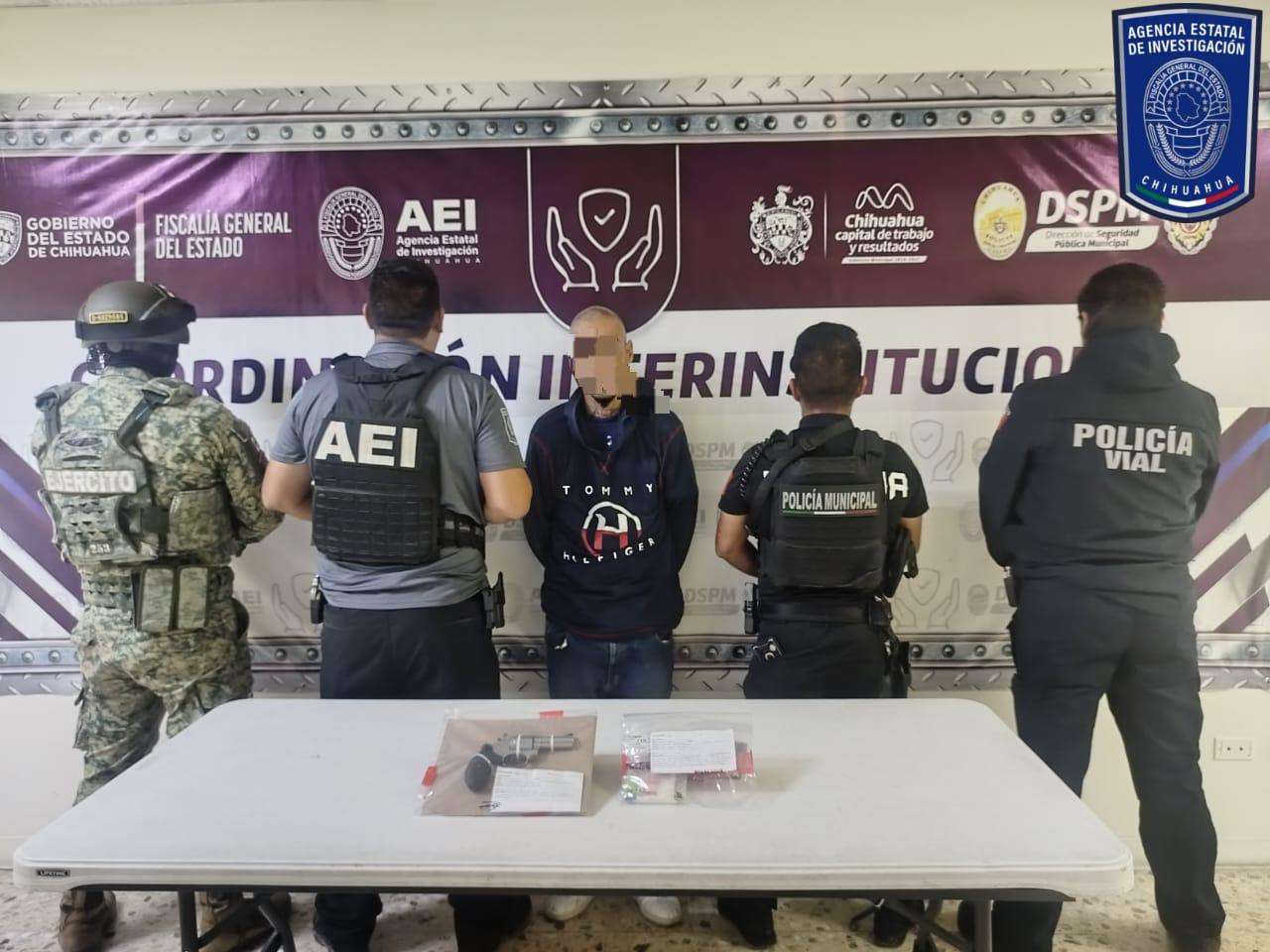 Cae con una magnum y cristal en la colonia Ignacio Rodríguez