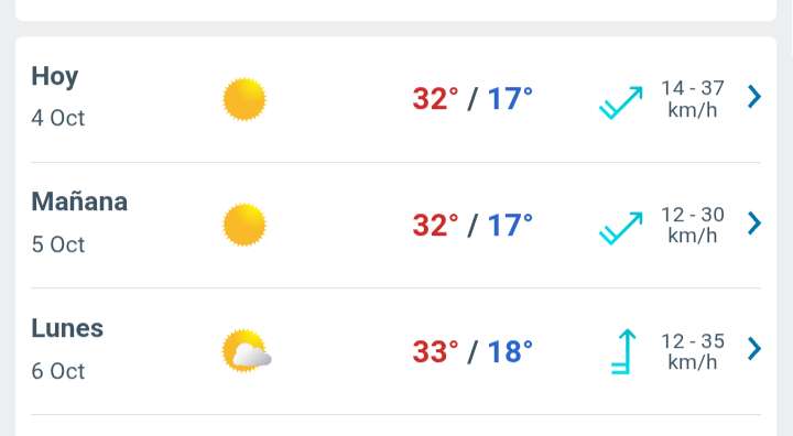Día soleado con temperaturas hasta 32°C en Juárez 