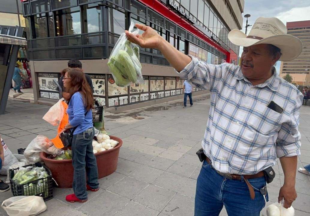 Alistan venta de calabacita, manzana y tomatillo en el Ángel
