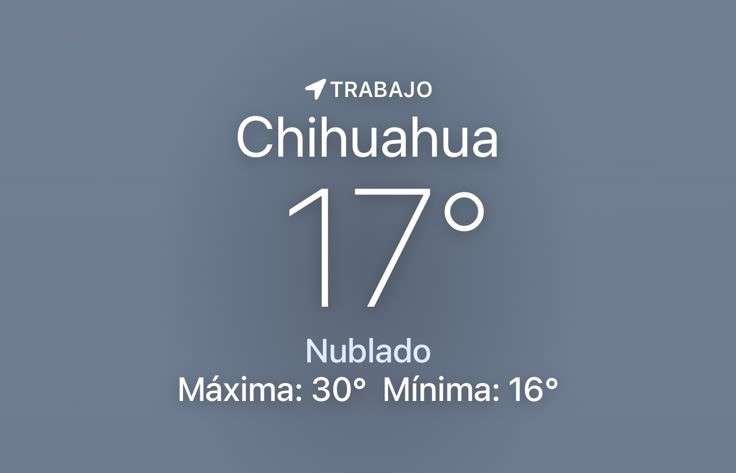 Se espera mañana nubosa con 17 grados centígrados 