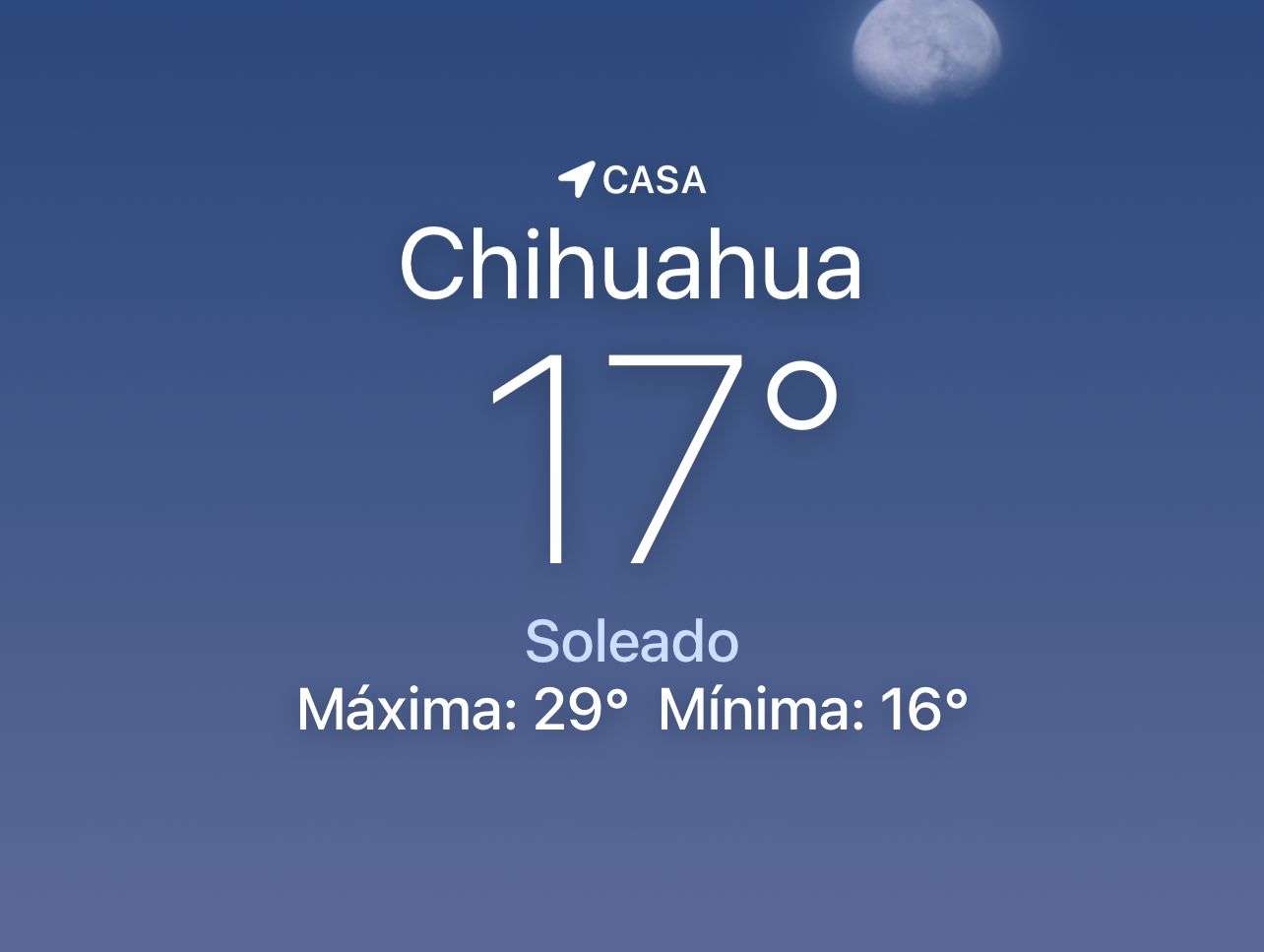 Se esperan nubes y posible lluvia con máxima de 29 grados centígrados 