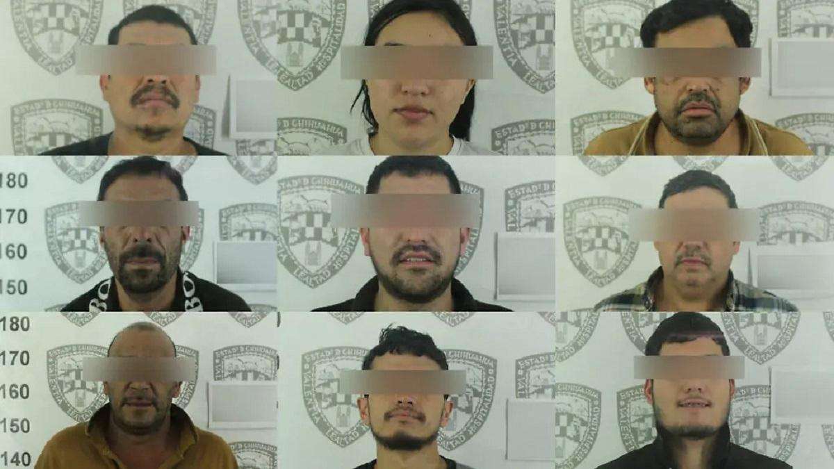 Vinculan a proceso a los 9 detenidos con armas y droga en Moris