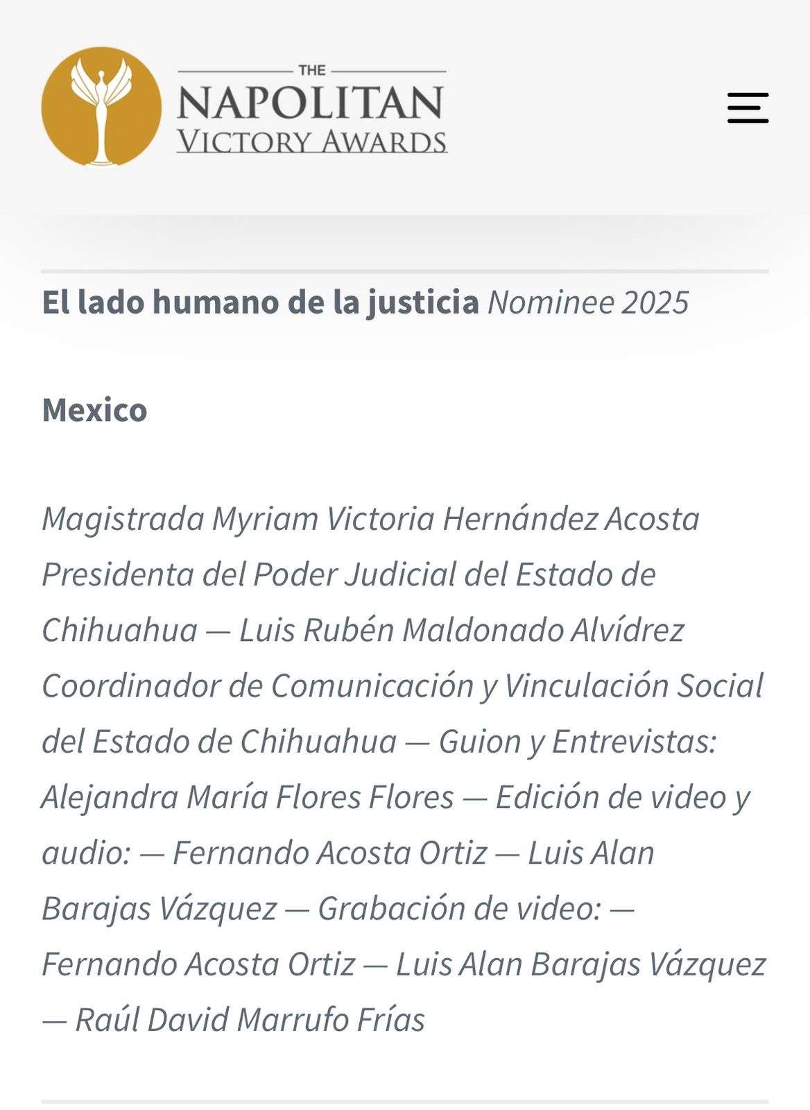 EL PREMIO