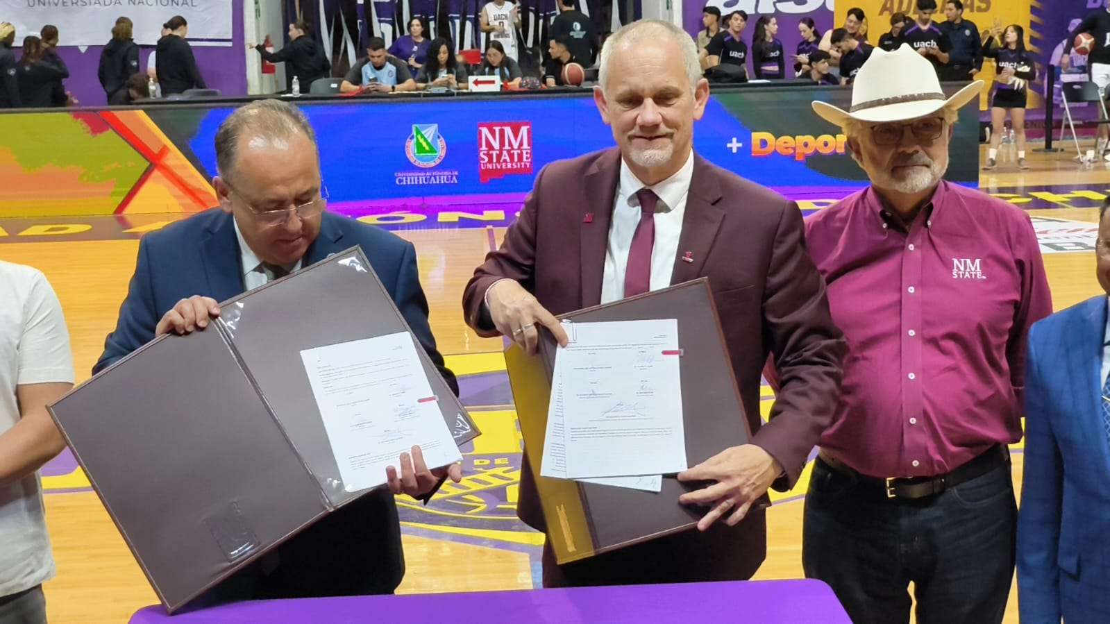 Firman la Uach y la Nmsu convenio para obtener doble titulación