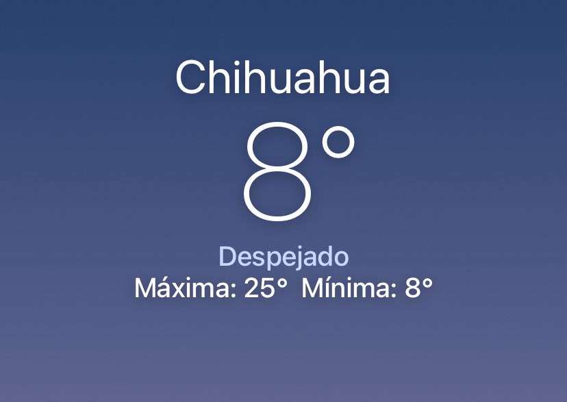 Pronostican un domingo fresco con máxima de 25°C