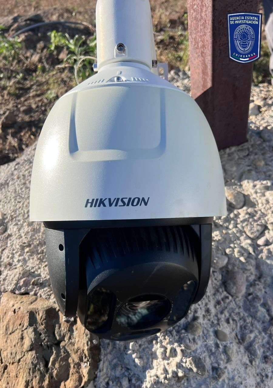 Aseguran una cámara de vigilancia sospechosa en Moris