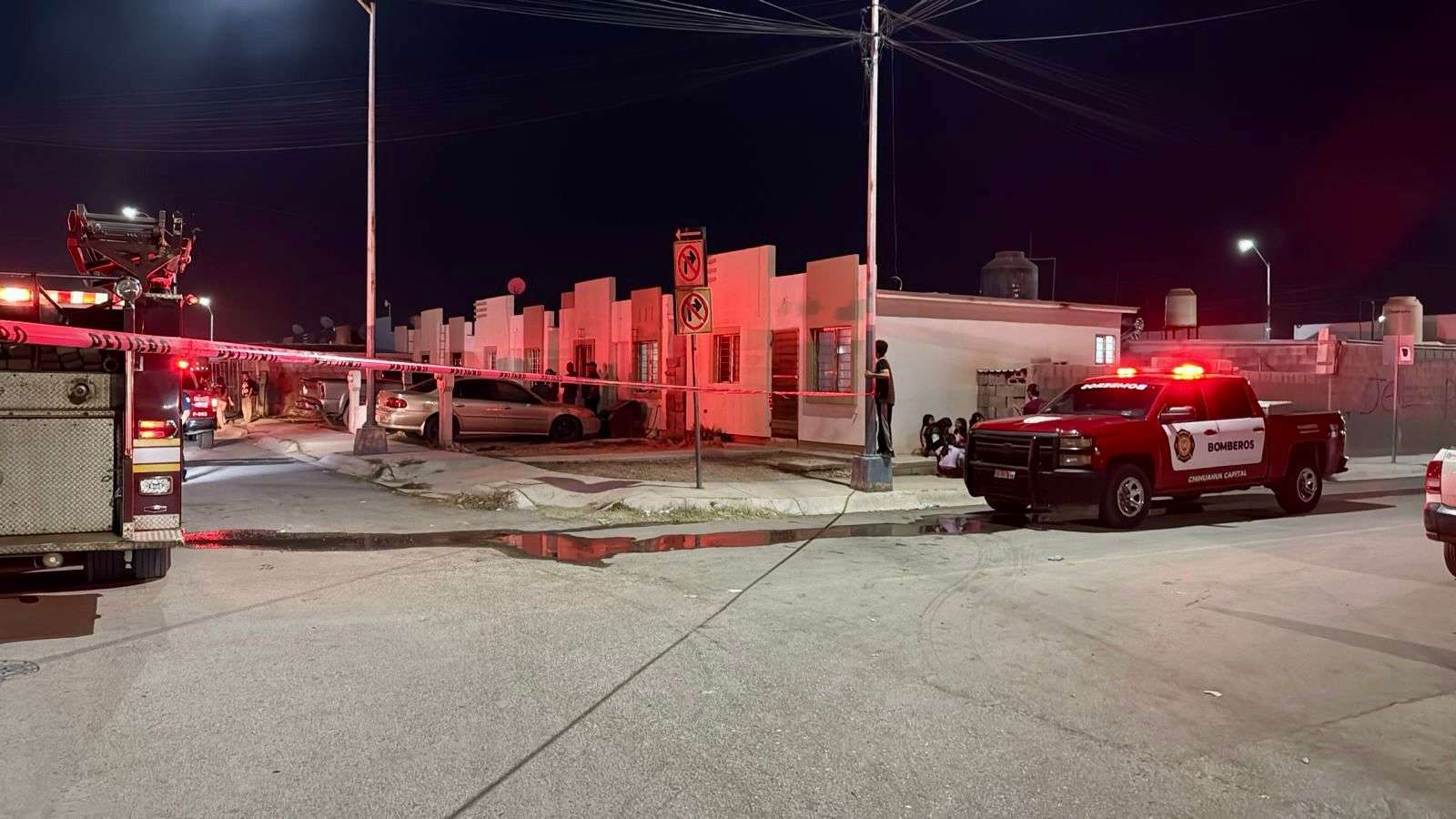 Se incendia casa en Punta Oriente | La Opción de Chihuahua