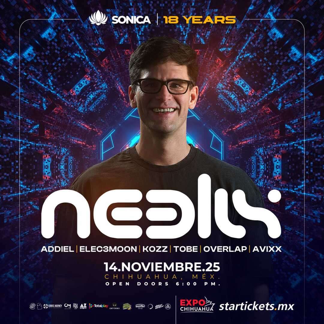 Celebra Sonica 18 años con Neelix y Burn in Noise
