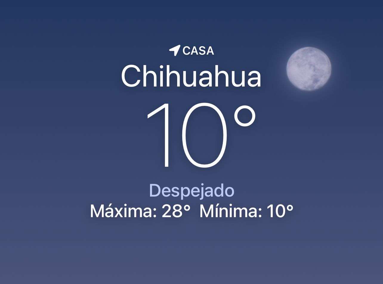 Se espera soleado con temperatura máxima de 28 grados centígrados 