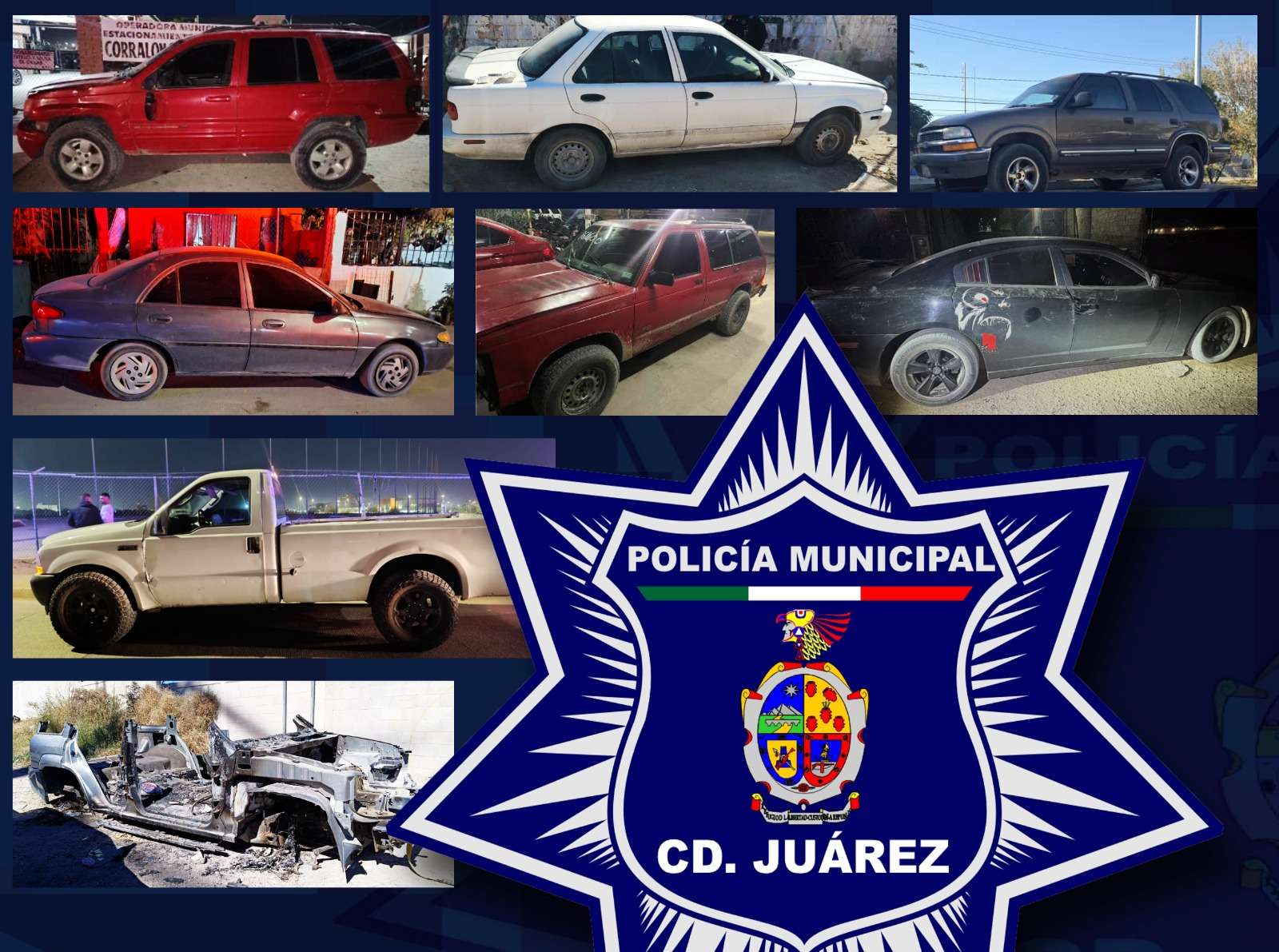 Recuperan 11 vehículos robados en operativo especial