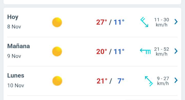 Día soleado con temperatura hasta 27°C en Juárez 
