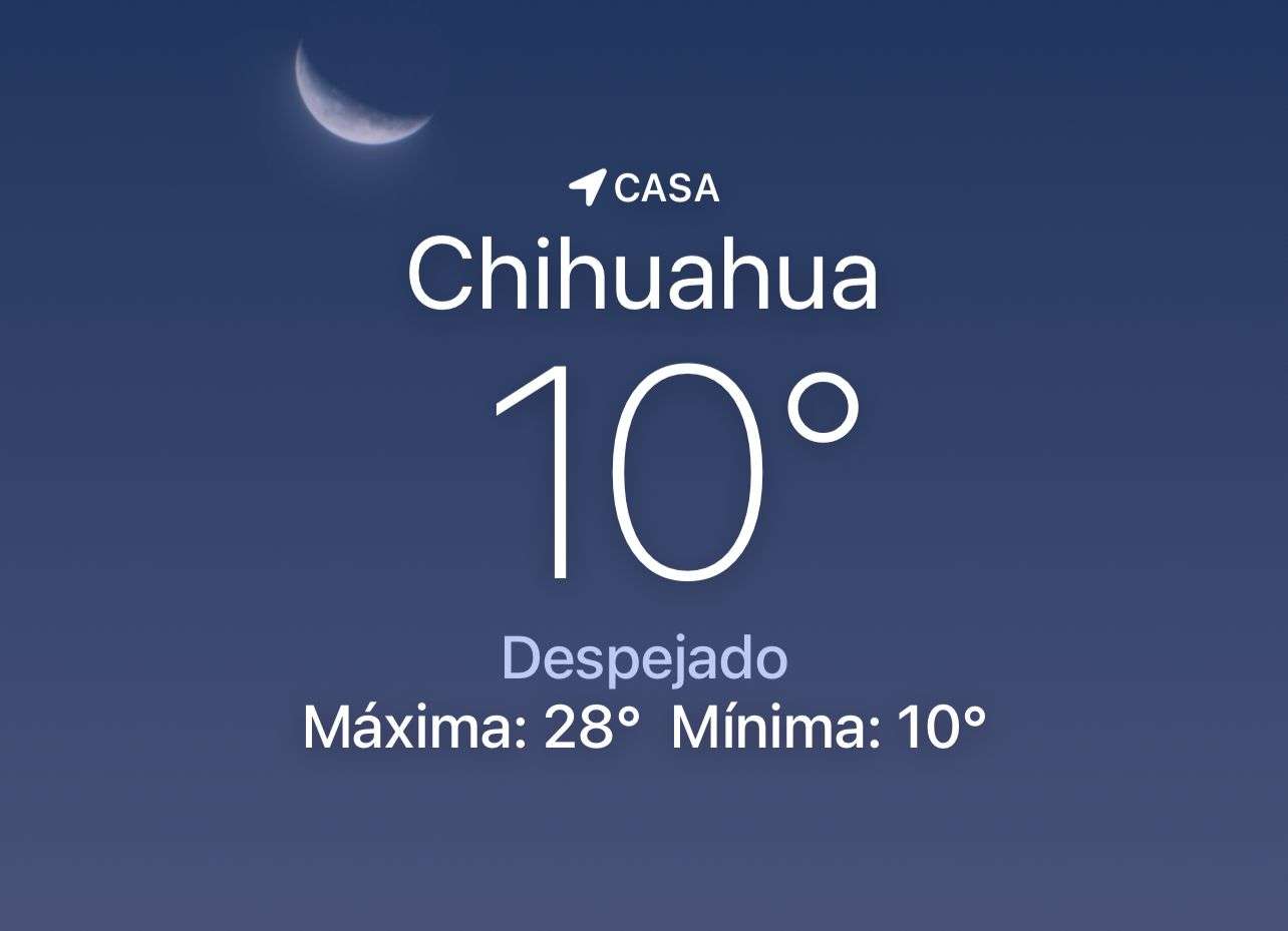 Se espera despejado con máxima de 28 grados centígrados 