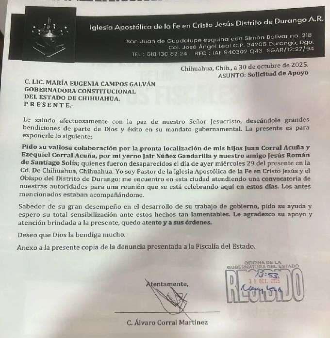 Identifican a familiares de pastor entre los muertos hallados en tiro de mina