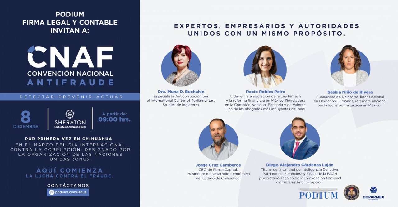 Realizarán convención nacional antifraude en la ciudad 