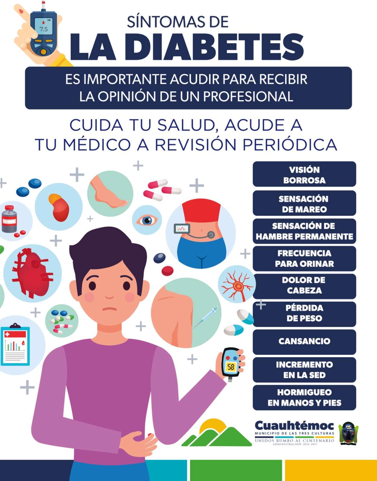 Se conmemora el Día Mundial contra la Diabetes