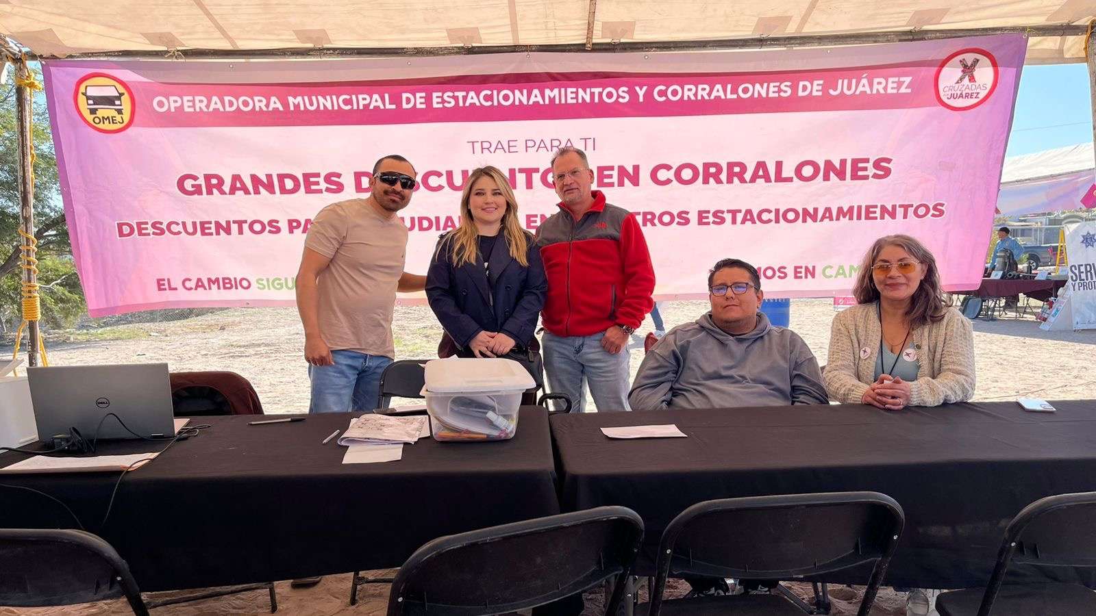 Ofrece OMEJ descuentos en corralones durante jornada de la Cruzada por Juárez