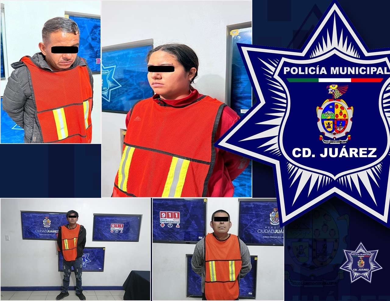 Arrestan a cuatro personas involucrados con violencia 