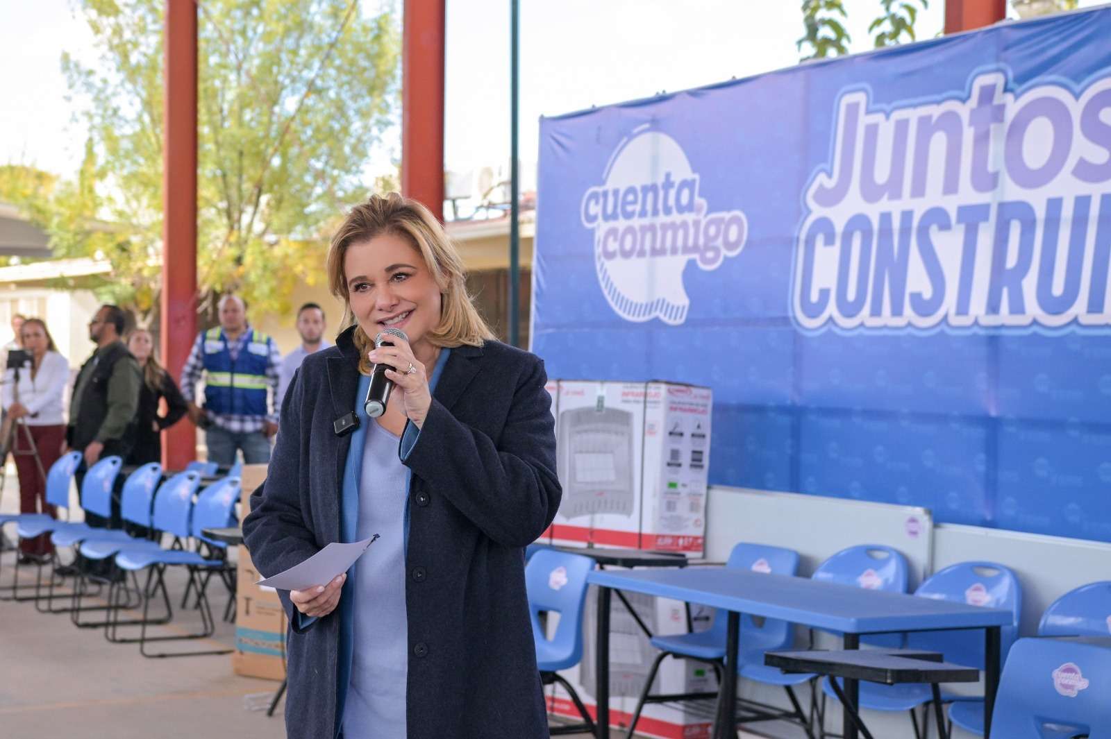 Invierte Maru casi $3 millones en escuelas del noroeste 