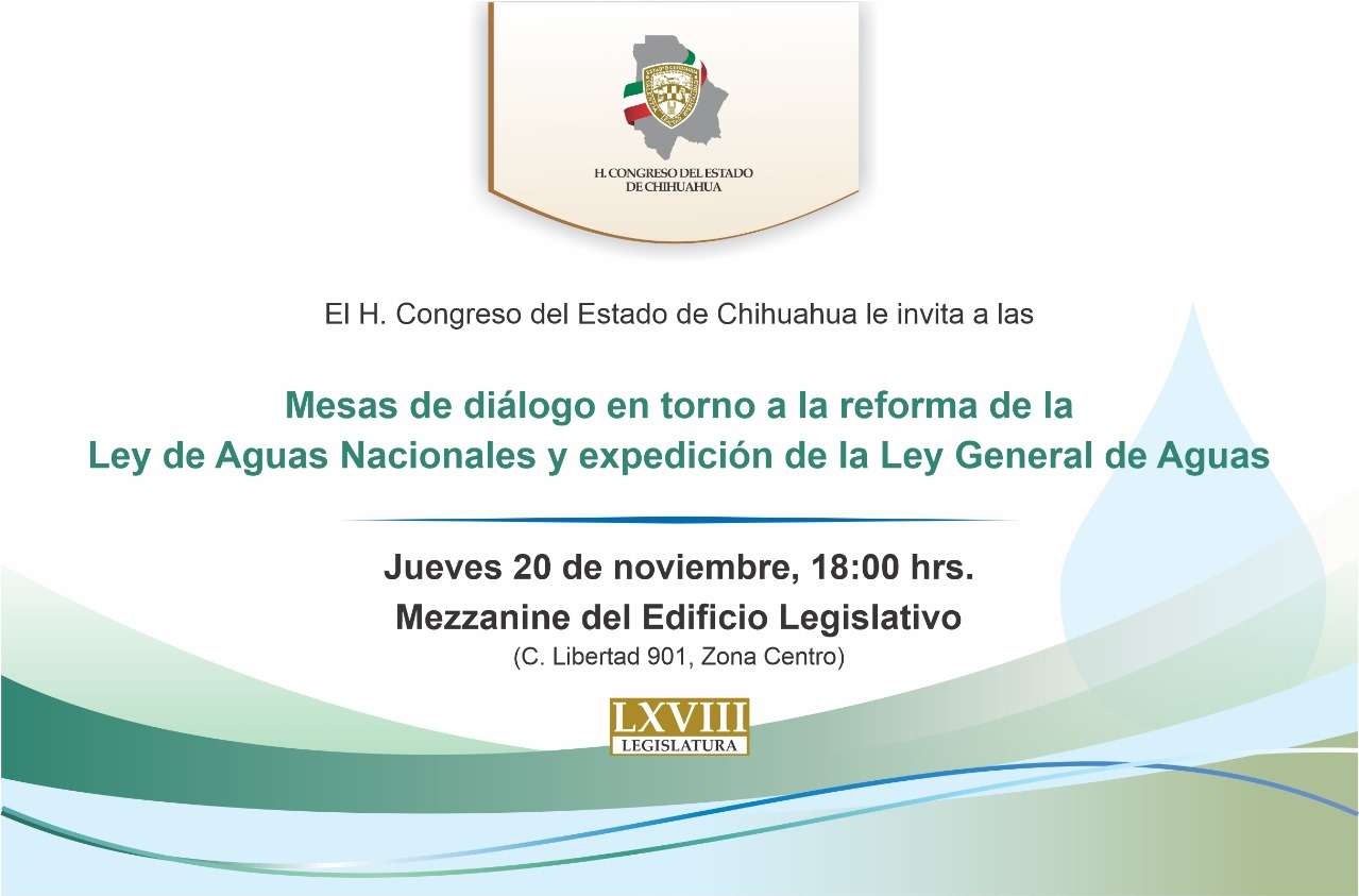 Convocan a productores y expertos a discutir reforma a Ley de Aguas Nacionales